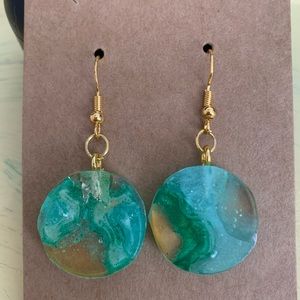 Green and gold speckled SOLD